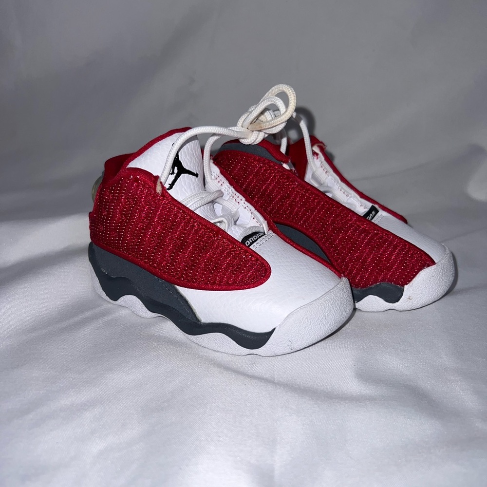 Nike Air Jordan 13 Retro Red Flint Gray 414581-600 TD Toddler 5C